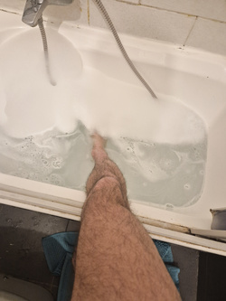 Faccio il bagno