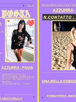 azzurra - estetista esibizionista di pavia