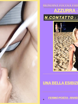 azzurra - estetista esibizionista di pavia