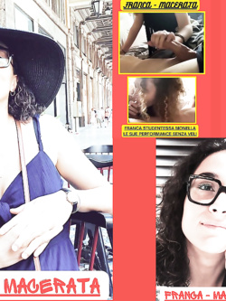 FRANCA - STUDENTESSA MONELLA DI MACERATA