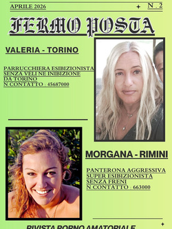 morgana - la panterona di rimini esibizionista