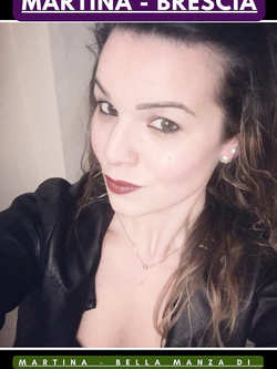 martina - super manza esibizionista di brescia