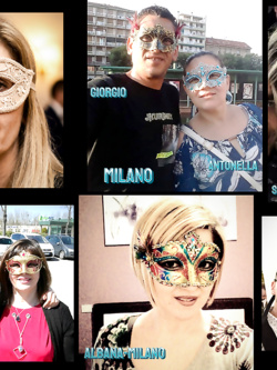 donne in maschera e non - situazioni reali -scambismo