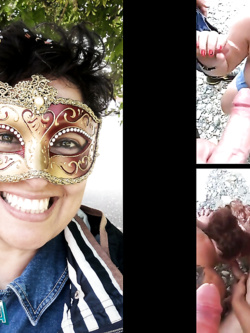 donne in maschera e non - situazioni reali -scambismo