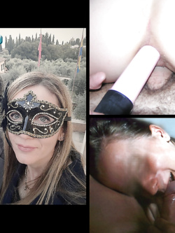 donne in maschera e non - situazioni reali -scambismo