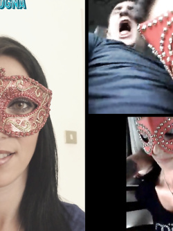 donne in maschera e non - situazioni reali -scambismo