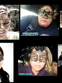 donne in maschera e non - situazioni reali -scambismo
