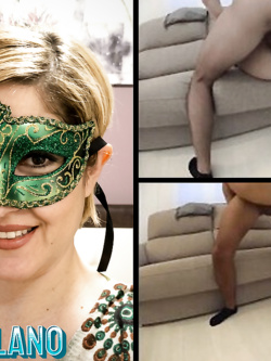 donne in maschera e non - situazioni reali -scambismo