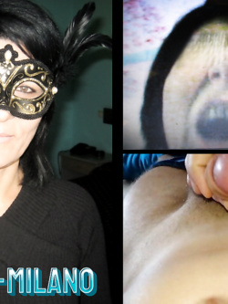 donne in maschera e non - situazioni reali -scambismo