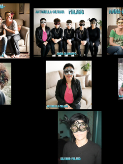 donne in maschera e non - situazioni reali -scambismo