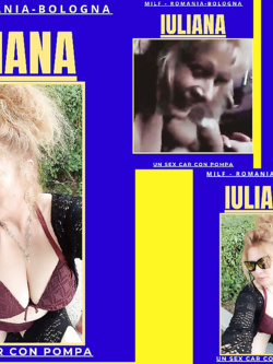 iulia - super milf  di bologna prosperosa e esibizionista