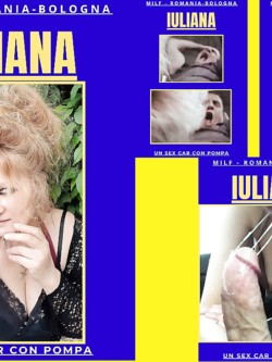 iulia - super milf  di bologna prosperosa e esibizionista