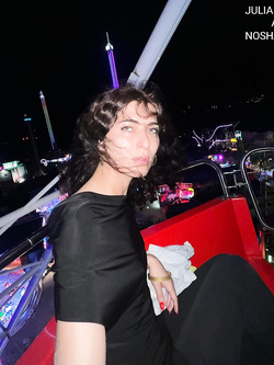 Hairy Filmmaker Julia Mellen aka 'Noshavebabe' exposed 3