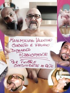 Max e Betty coppia sputtanata in rete con lui Cornuto e Froc